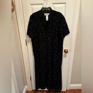 Asian inspired long dress 20W plus